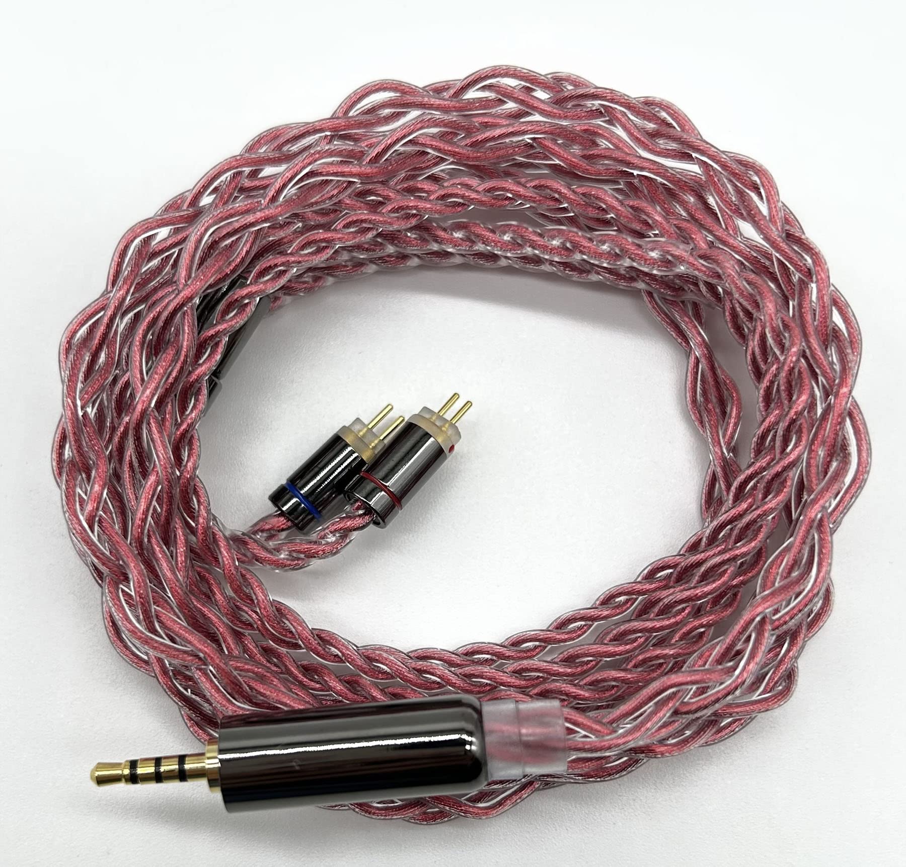 Amazon | 【JSHiFi-Kasumi】2pin2.5mmリケーブル 2.5mm銀メッキ交換